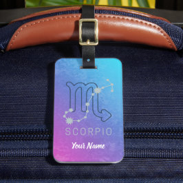 Schorpioen Zodiac Sterrenteken Horoscoop Constella Bagagelabel