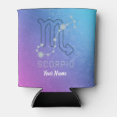 Schorpioen Zodiac Sterrenteken Horoscoop Constella Blikjeskoeler (Voorkant)