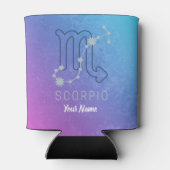 Schorpioen Zodiac Sterrenteken Horoscoop Constella Blikjeskoeler (Achterkant)