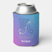 Schorpioen Zodiac Sterrenteken Horoscoop Constella Blikjeskoeler (Blikje Achterkant)