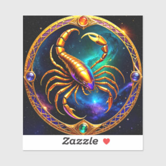 Schorpioen Zodiac Stickers, Hemelse Zodiac Sticker