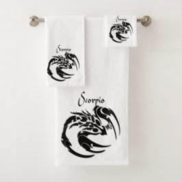 Schorpioen Zodiac Symbool en Teken Bad Handdoek