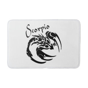 Schorpioen Zodiac Symbool en Teken Badmat