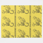 Schorpioen Zodiac Teken Deken (Transparant) (Voorkant (Horizontaal))
