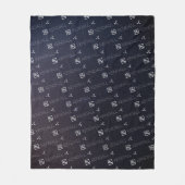 Schorpioen Zodiac Teken Naam Constellatie Astrolog Fleece Deken (Voorkant)