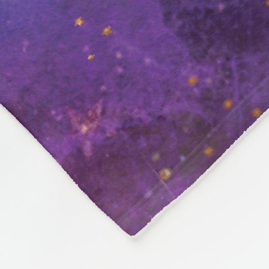 Schorpioen Zodiac Teken Waterverf Ontwerp Fleece Deken (Hoek)