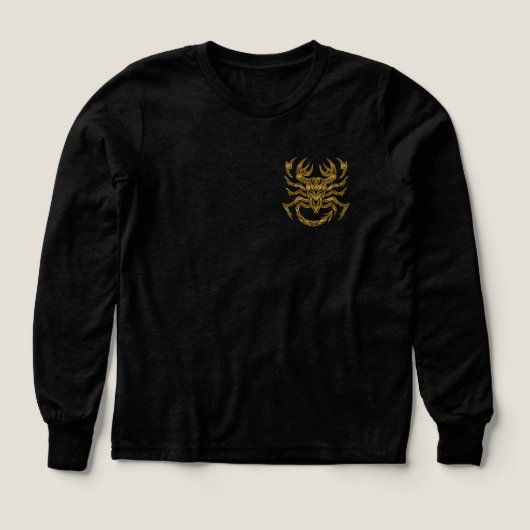 Schorpioen Zodiac - Tribal Gold (Voorkant)