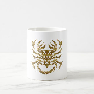 Schorpioen Zodiac - Tribal Gold Koffiemok