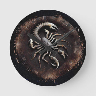 Schorpioen Zodiac wandklok