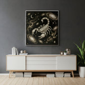 Schorpioen Zodiacus Hemel Astrologie Poster
