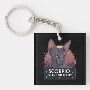 Schorpioen Zodiacus Sfinx Kat Stille Dodelijke Kun Sleutelhanger