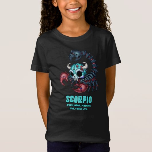 Schorpioen Zombie T-shirt (Voorkant)