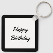 Schorpioen Zwart Schorpioen Ster Teken Aangepaste  Sleutelhanger (Achterkant)