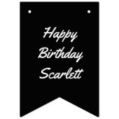 Schorpioen Zwart Schorpioen Ster Teken Aangepaste  Vlaggetjes (Tweede vlag)