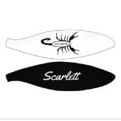 Schorpioen Zwart Scorpion Star Sign Aangepaste naa Basketbal (Panelen)