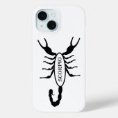 Schorpioen Zwart Scorpion Sterrenbeeld Case-Mate iPhone Case (Achterkant)