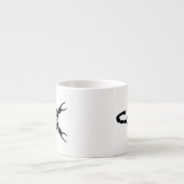 Schorpioen Zwart Scorpion Sterrenbeeld Espresso Kop (Voorkant)
