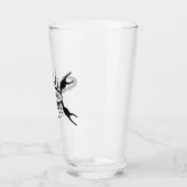 Schorpioen Zwart Scorpion Sterrenbeeld Glas (Links)