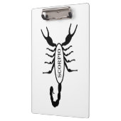 Schorpioen Zwart Scorpion Sterrenbeeld Klembord (Links)