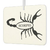 Schorpioen Zwart Scorpion Sterrenbeeld Luchtverfrisser (Links)