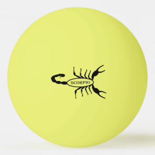 Schorpioen Zwart Scorpion Sterrenbeeld Pingpongbal
