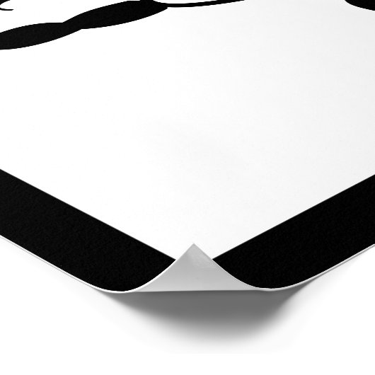 Schorpioen Zwart Scorpion Sterrenbeeld Poster (Hoek)