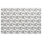 Schorpioen Zwart Scorpion Sterrenbeeld Stof (Fat Quarter)