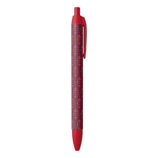 Schorpioen Zwarte Inkt Pen (Achterkant (Verticaal))