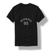 Schorpioen | Zwarte verjaardag T-shirt