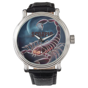Schorpioenastrologie teken horloge