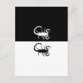 schorpioenen briefkaart (Voorkant)