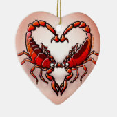 Schorpioenen Keramisch Ornament (Rechts)