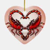 Schorpioenen Keramisch Ornament (Achterkant)