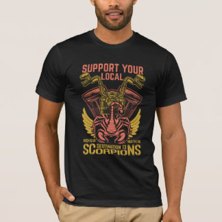 Schorpioenen Motorclub T-Shirt Ontwerp