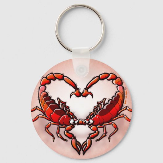 Schorpioenen Sleutelhanger (Voorkant)