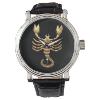 Schorpioenhorloge – Minimalistisch Zodiac-horloge Horloge