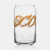 Schorpioenreflectie Blikvorm Glas (Voorkant)