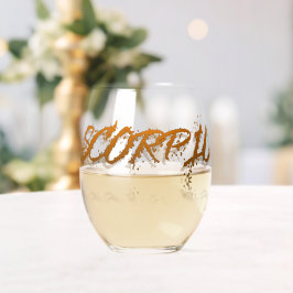 Schorpioenreflectie Wijnglas Zonder Voet
