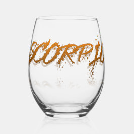 Schorpioenreflectie Wijnglas Zonder Voet