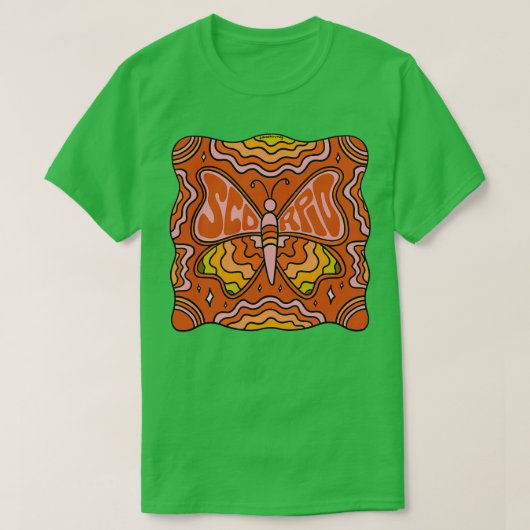 Schorpioenvlinder T-shirt (Design voorkant)