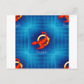 schorpioscoop briefkaart (Voorkant)