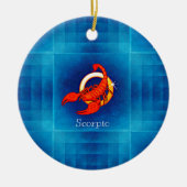 schorpioscoop keramisch ornament (Voorkant)