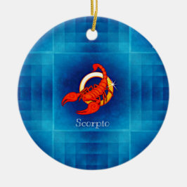 schorpioscoop keramisch ornament