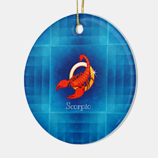 schorpioscoop keramisch ornament (Links)