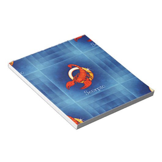 schorpioscoop notitieblok (Schuin)