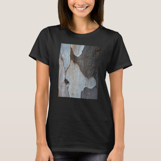 Schors met een eucalyptusboom t-shirt (Voorkant)