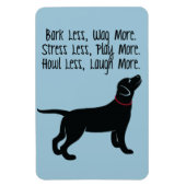 "Schors minder, zwaai meer" Grote magneet (Verticaal)