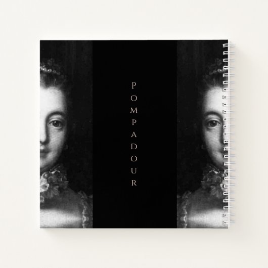 Schors van de Pompadour Notitieboek (Achterkant)