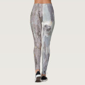 Schors van de vlakke boom leggings (Achterkant)