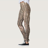 Schors van de vlakke boom leggings (Links)
